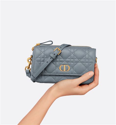 mini dior caro pouch with chain|dior caro zipped pouch.